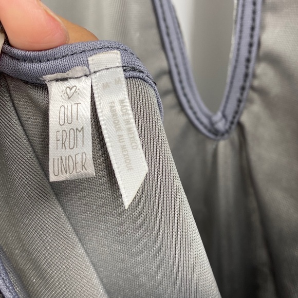 Urban Outfitters Out From Under Velvet Body Suit M - Picture 12 of 13